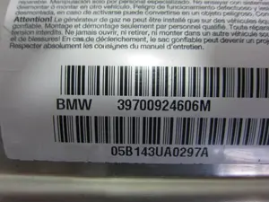 Foto de AIRBAG DELANTERO DERECHO BMW SERIE M6 COUPE (E63) 5.0 CAT (507 CV / 373 KW) referencia 39700924606M foto 8
