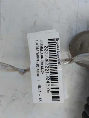 Foto de CREMALLERA DIRECCION TOYOTA YARIS (P13) 1.5 16V CAT (Híbrido) (75 CV / 55 KW) foto 2