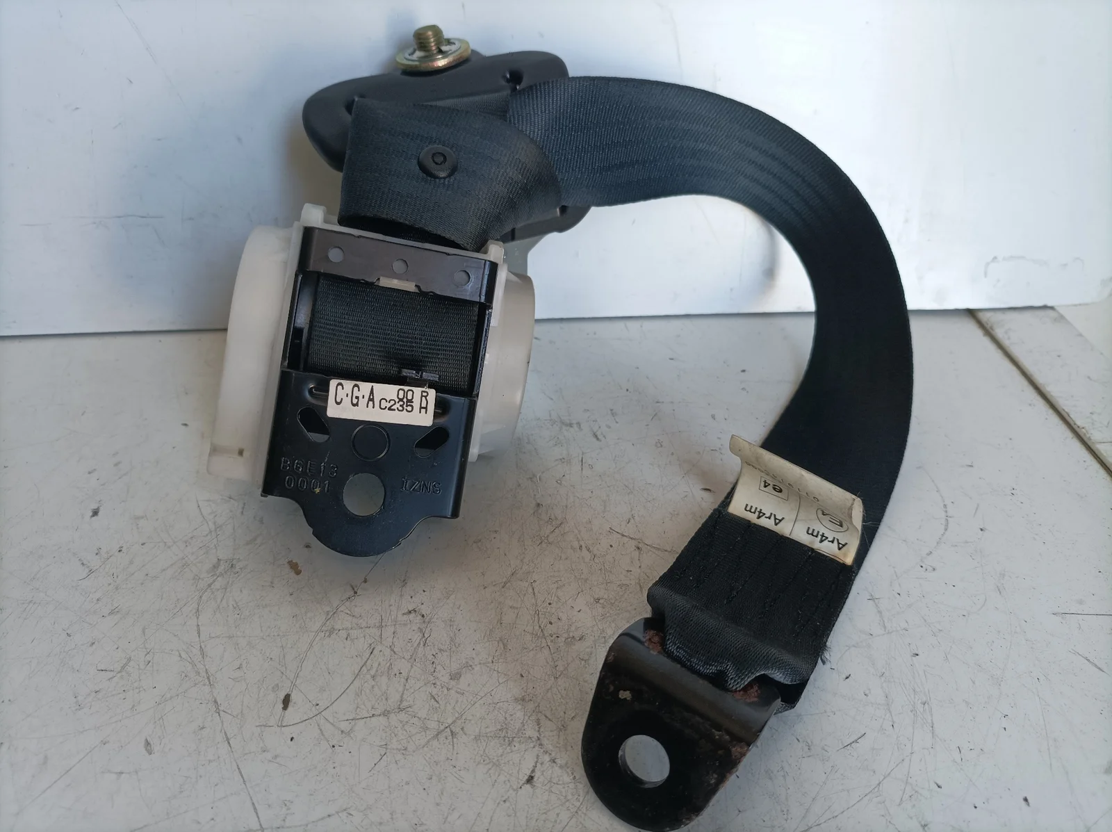Foto de CINTURON SEGURIDAD TRASERO CENTRAL FORD RANGER (ES) referencia BGE030007