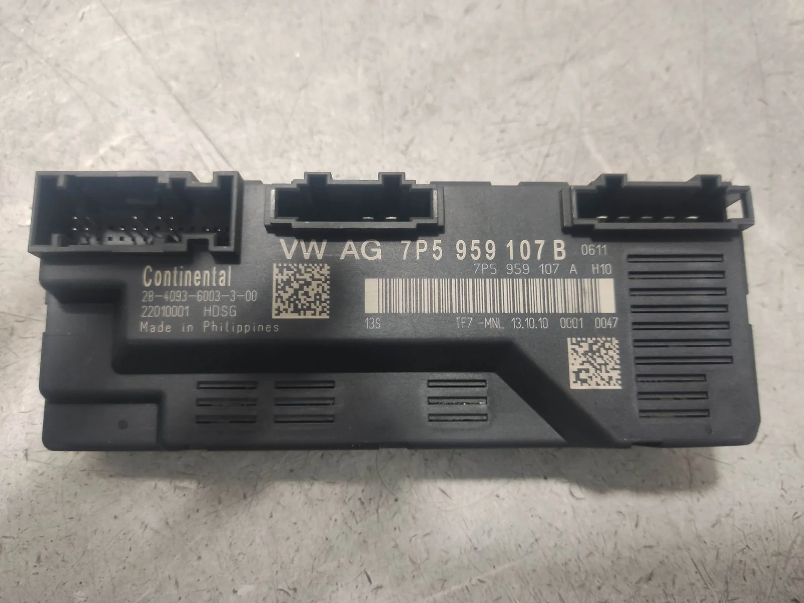 Foto de MODULO ELECTRONICO PORSCHE CAYENNE (TIPO 92A) 3.6 CAT (299 CV / 220 KW) referencia 7P5959107B