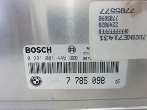 Foto de CENTRALITA MOTOR UCE BMW SERIE 3 BERLINA (E46) 2.0 16V Diesel CAT (136 CV / 100 KW) referencia 0281001445 foto 3