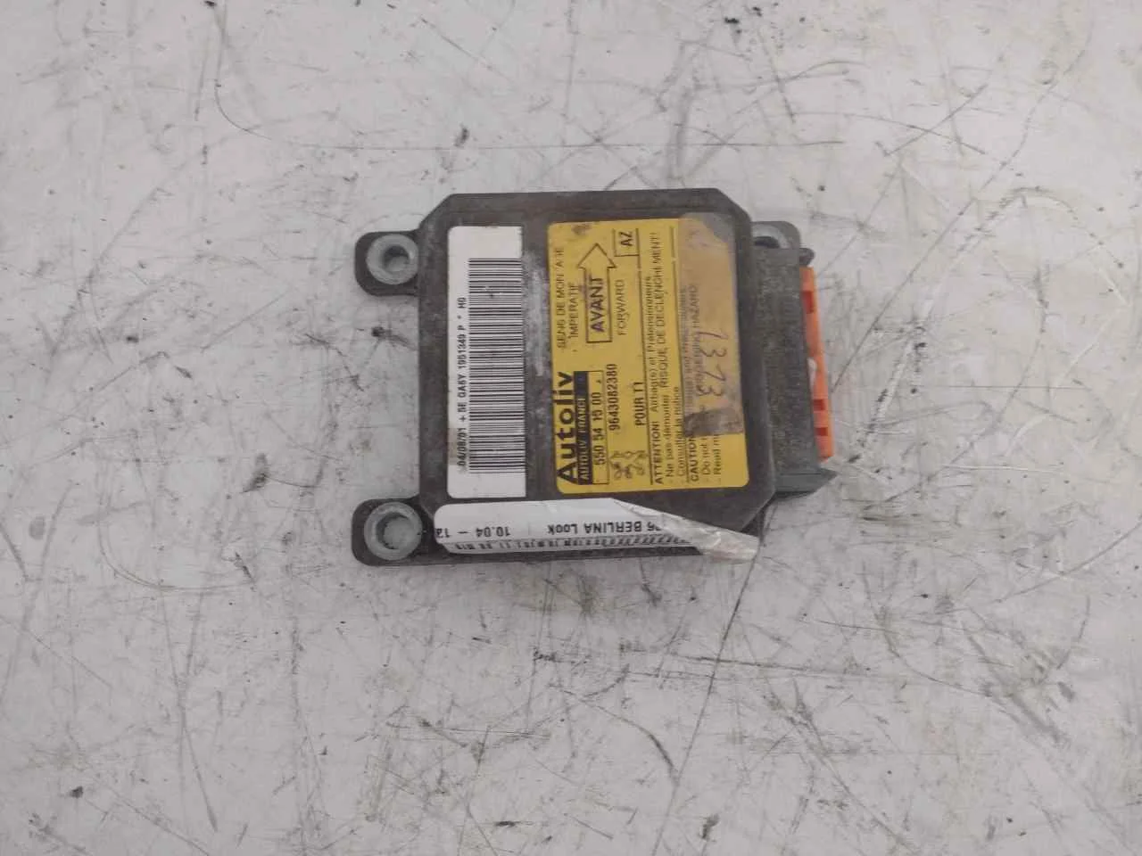 Foto de CENTRALITA AIRBAG PEUGEOT 206 1.4 (75 CV / 55 KW) referencia 550541500