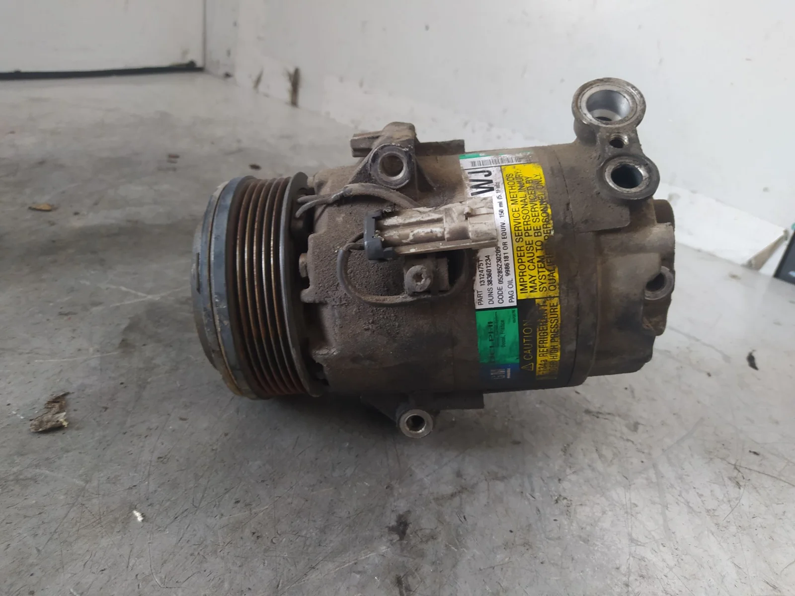 Foto de COMPRESOR AIRE ACONDICIONADO OPEL ZAFIRA B 1.9 CDTI (120 CV / 88 KW) referencia 05285230209