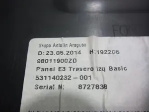 Foto de GUARNECIDO PUERTA TRASERA IZQUIERDA CITROEN C4 CACTUS 1.2 12V VTi (82 CV / 60 KW) referencia 98011900ZD foto 3