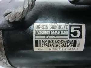Foto de MOTOR ARRANQUE CITROEN XSARA PICASSO 1.6 HDi CAT (9HY / DV6TED4) (109 CV / 80 KW) referencia 5802Z8 foto 17