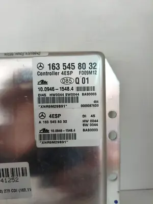 Foto de CENTRALITA ASR/ESP MERCEDES-BENZ CLASE ML (BM 163) 2.7 CDI 20V CAT (163 CV / 120 KW) referencia 1635458032 foto 2