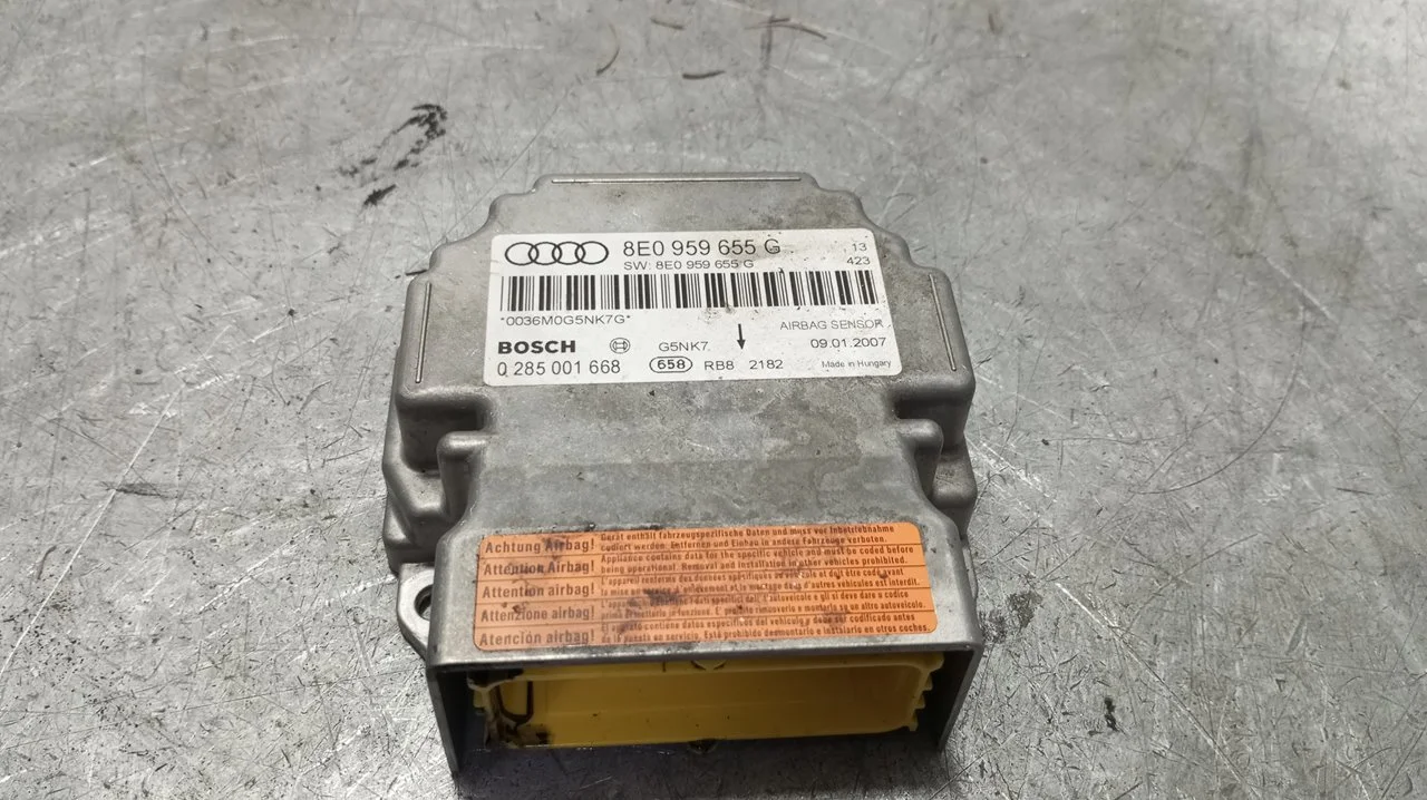 Foto de CENTRALITA AIRBAG AUDI A4 BERLINA (8E) 2.0 16V TDI (170 CV / 125 KW) referencia 8E0959655G