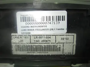 Foto de CUADRO INSTRUMENTOS LAND ROVER FREELANDER (LN) 2.0 Td4 CAT (112 CV / 82 KW) referencia 52010468 foto 9