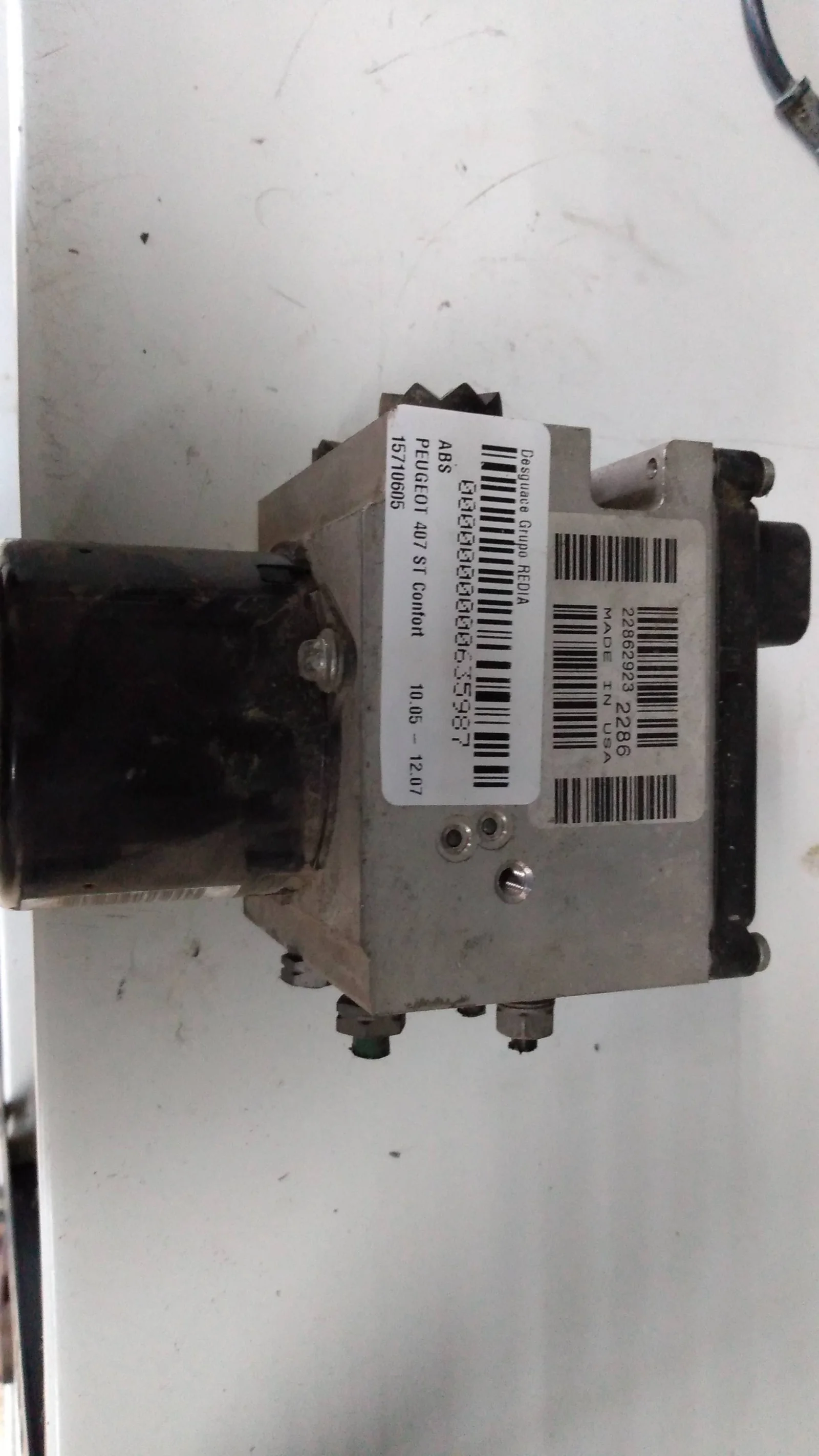 Foto de ABS PEUGEOT 407 2.0 16V CAT (RFJ / EW10A) (140 CV / 103 KW) referencia 15710605