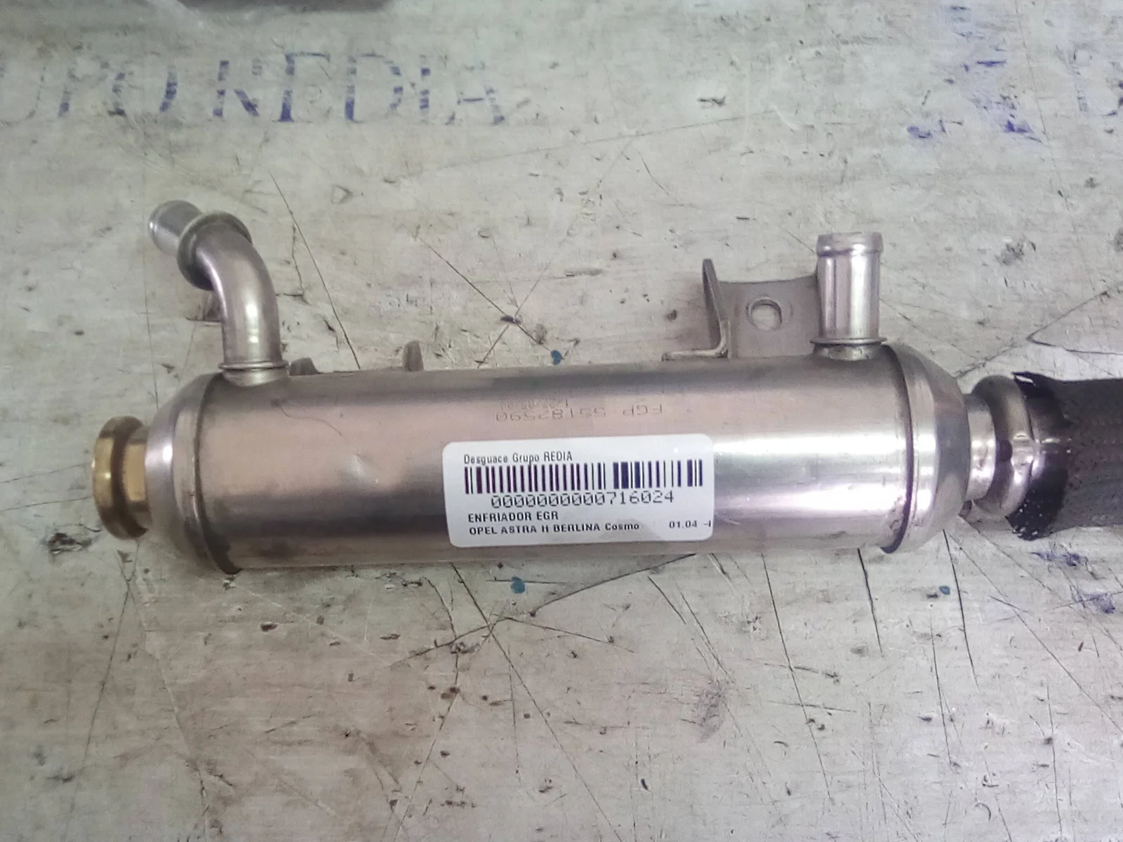 Foto de ENFRIADOR EGR OPEL ASTRA H BERLINA