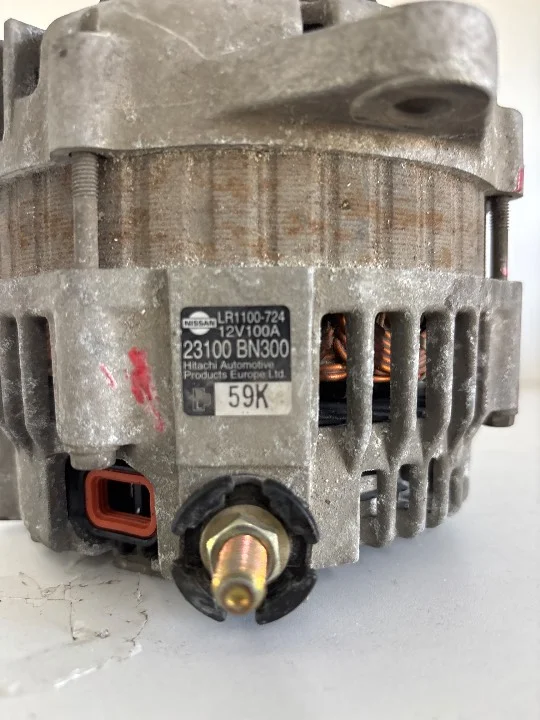 Foto de ALTERNADOR NISSAN ALMERA (N16/E) 2.2 dCi Diesel CAT (136 CV / 100 KW) referencia 23100BN300