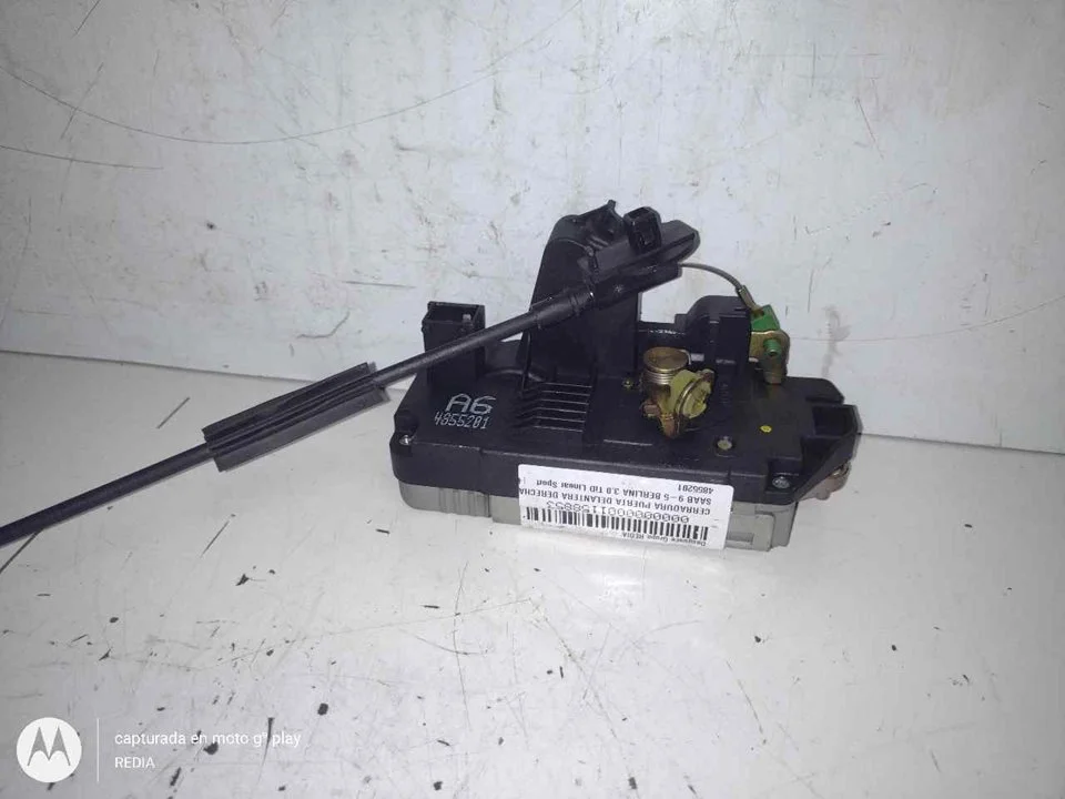 Foto de CERRADURA PUERTA DELANTERA DERECHA SAAB 9-5 BERLINA 3.0 V6 TiD CAT (175 CV / 129 KW) referencia 4855201