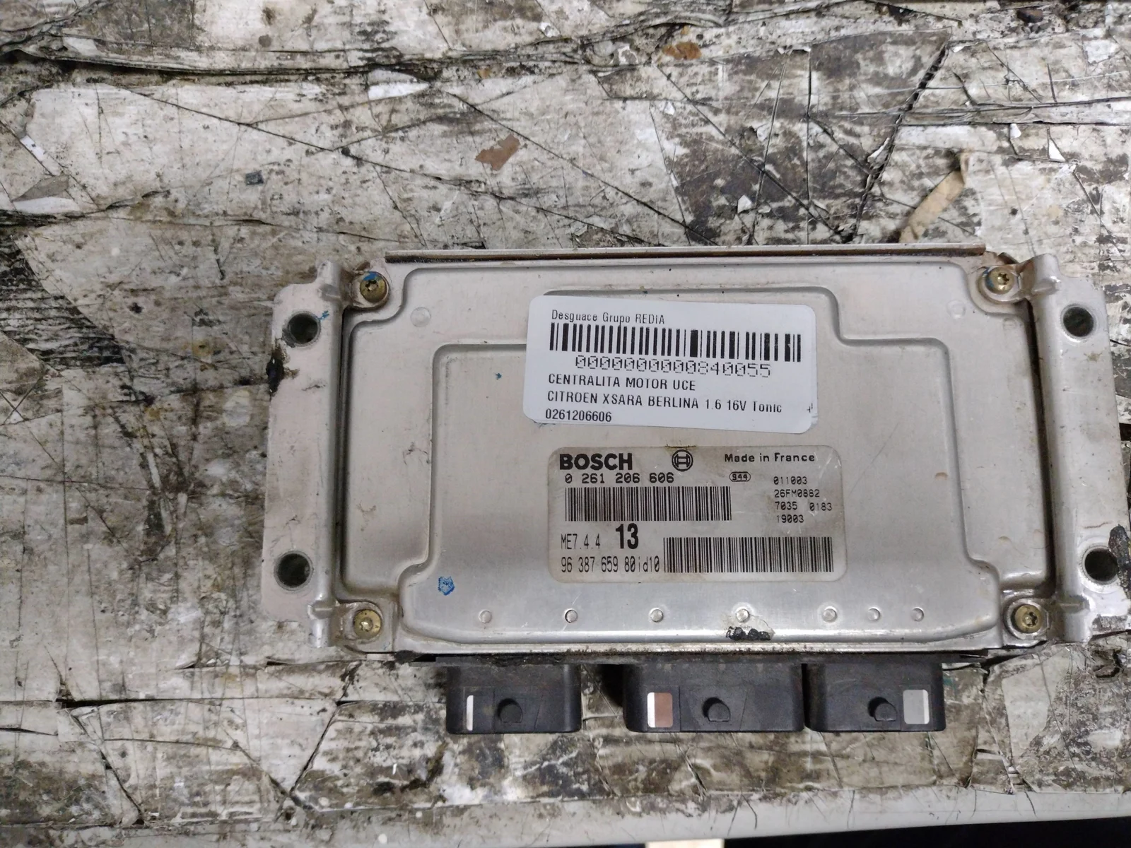 Foto de CENTRALITA MOTOR UCE CITROEN XSARA BERLINA referencia 0261206606