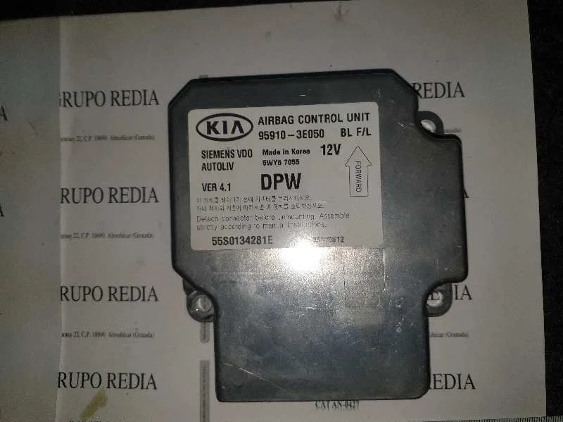 Foto de CENTRALITA AIRBAG KIA SORENTO (BL) referencia 959103E050