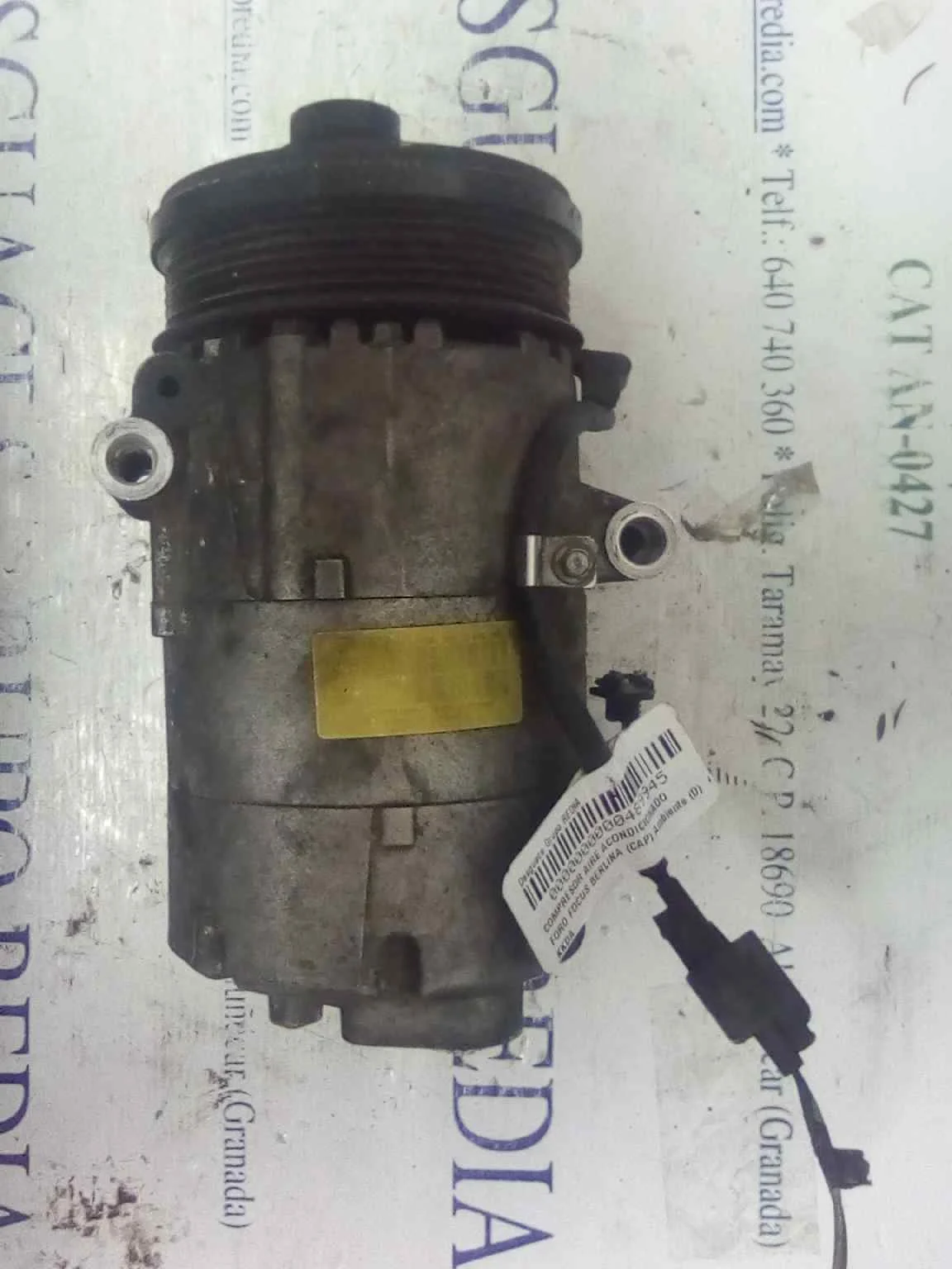 Foto de COMPRESOR AIRE ACONDICIONADO FORD FOCUS BERLINA (CAP) 1.8 TDCi Turbodiesel CAT (116 CV / 85 KW) referencia KKDA