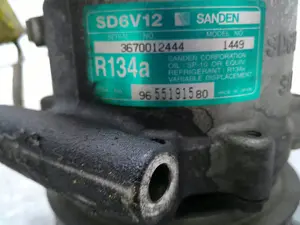 Foto de COMPRESOR AIRE ACONDICIONADO PEUGEOT 307 BERLINA (S2) 1.6 HDi (109 CV / 80 KW) referencia 9655191580 foto 6