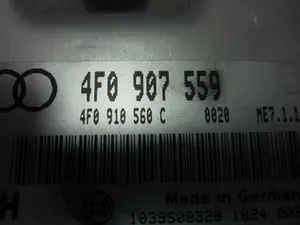 Foto de CENTRALITA MOTOR UCE AUDI A6 BERLINA (4F2) 4.2 V8 40V (335 CV / 246 KW) referencia 4F0907559 foto 3