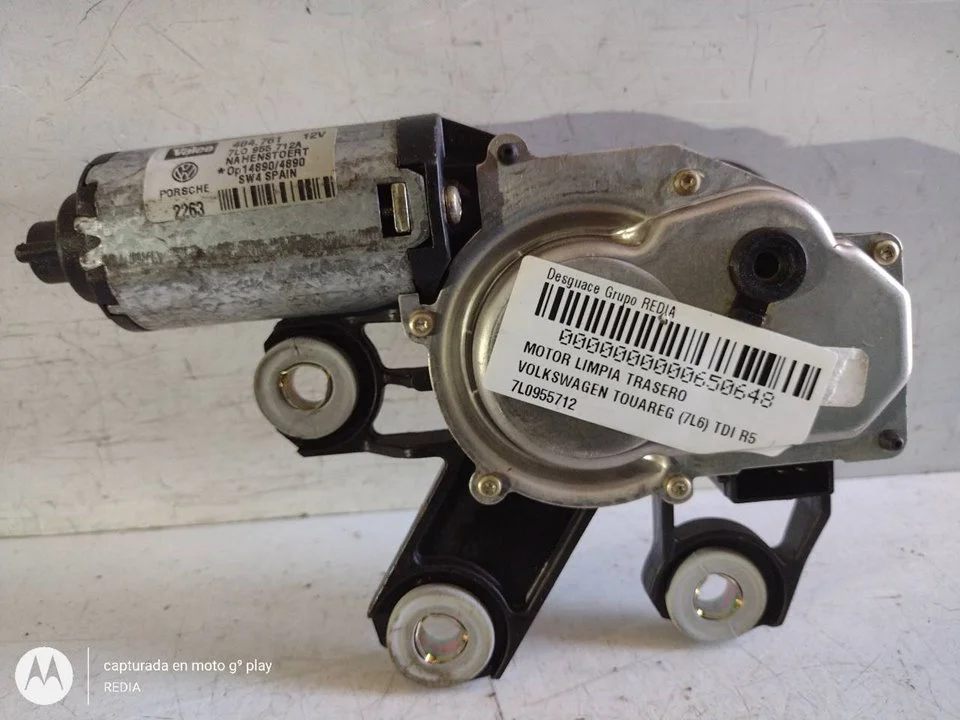 Foto de MOTOR LIMPIA TRASERO VOLKSWAGEN TOUAREG (7L6) 2.5 TDI DPF (174 CV / 128 KW) referencia 7L0955712