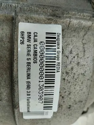 Foto de CAJA CAMBIOS BMW SERIE 5 BERLINA (E60) referencia 6HP26 foto 6
