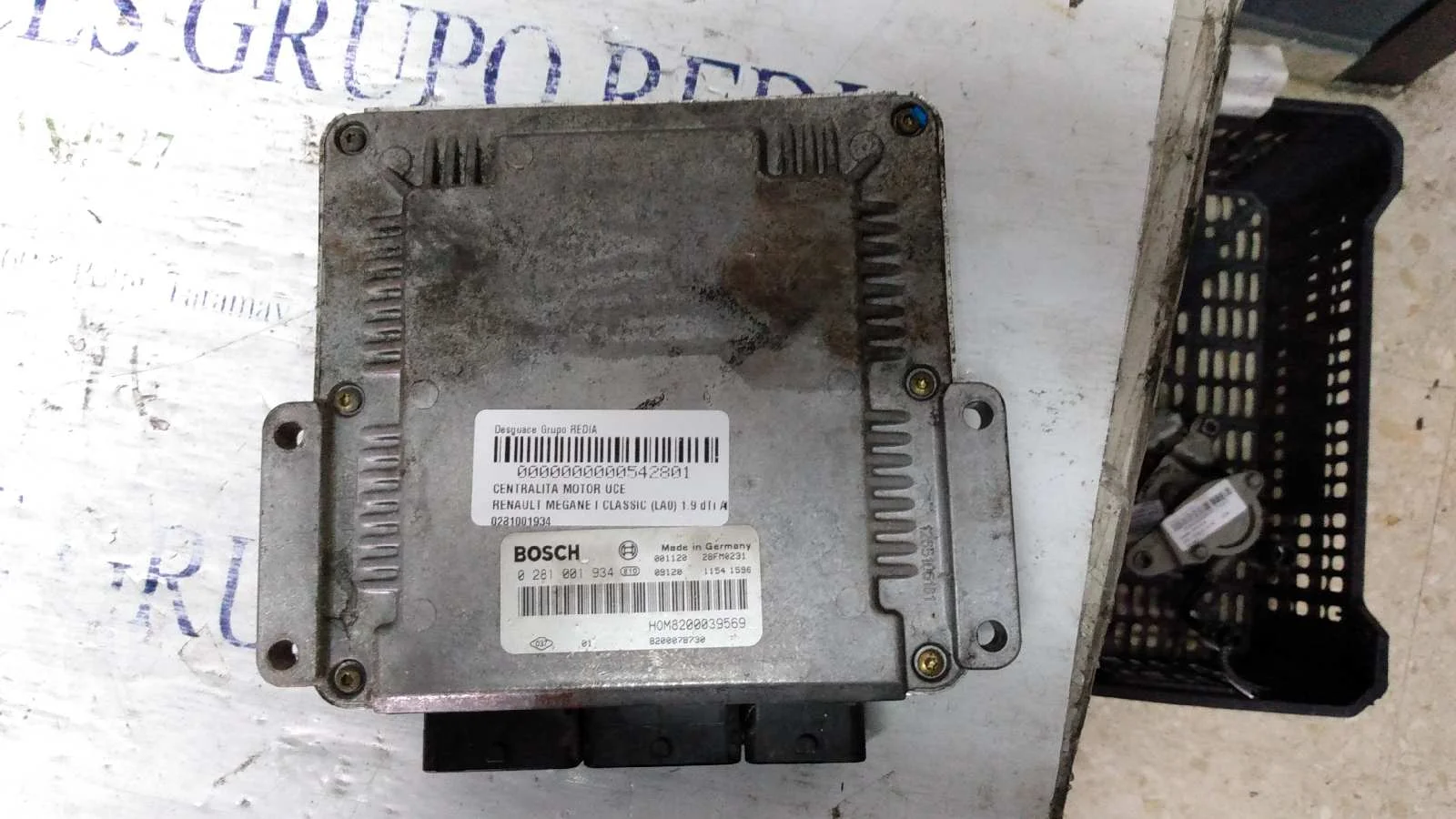 Foto de CENTRALITA MOTOR UCE RENAULT MEGANE I CLASSIC (LA0) referencia 0281001934
