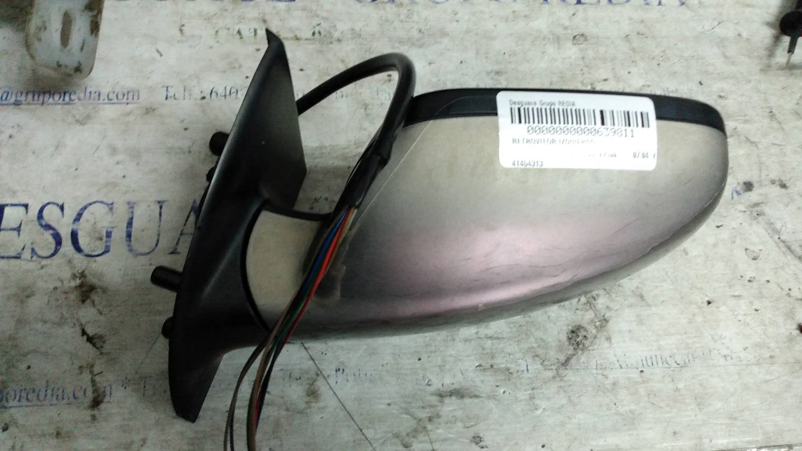 Foto de RETROVISOR IZQUIERDO PEUGEOT 307 (S1)(04.2001) 1.6 HDi (109 CV / 80 KW) referencia 41454313