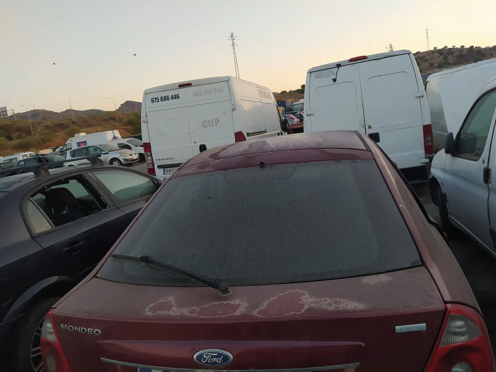 Foto de MANETA EXTERIOR MALETERO / PORTON FORD MONDEO BERLINA (GE) 2.0 TDCi TD CAT (116 CV / 85 KW)