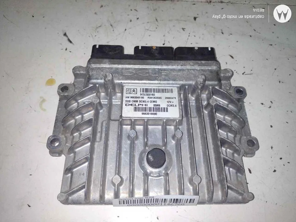 Foto de CENTRALITA MOTOR UCE PEUGEOT 307 BREAK/ SW (S2) 2.0 16V HDi FAP CAT (RHR / DW10BTED4) (136 CV / 100 KW) referencia 9663548180