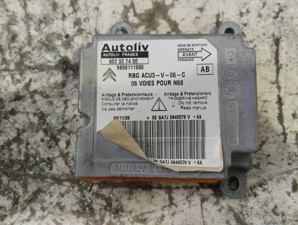 Foto de CENTRALITA AIRBAG CITROEN XSARA PICASSO 1.6 16V HDi (90 CV / 66 KW) referencia 9659111980
