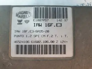 Foto de CENTRALITA MOTOR UCE FIAT I PUNTO (176) BERLINA referencia IAW16FE3 foto 3