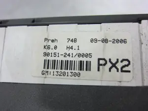 Foto de MANDO CALEFACCION / AIRE ACONDICIONADO OPEL ZAFIRA B 1.9 CDTI CAT (Z 19 DTL) (101 CV / 74 KW) referencia 90151241 foto 5