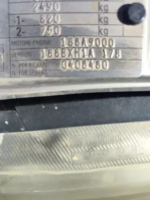 Foto de MOTOR COMPLETO FIAT II PUNTO (188) BERLINA 1.3 JTD CAT (69 CV / 51 KW) foto 2