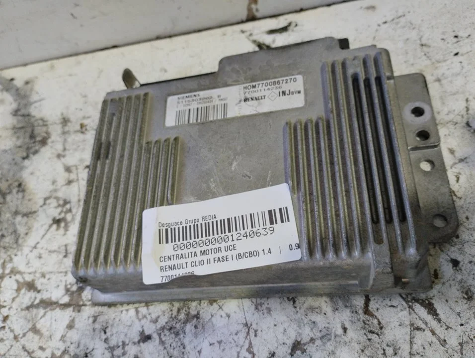 Foto de CENTRALITA MOTOR UCE RENAULT CLIO II FASE I (B/CB0) referencia 7700114236