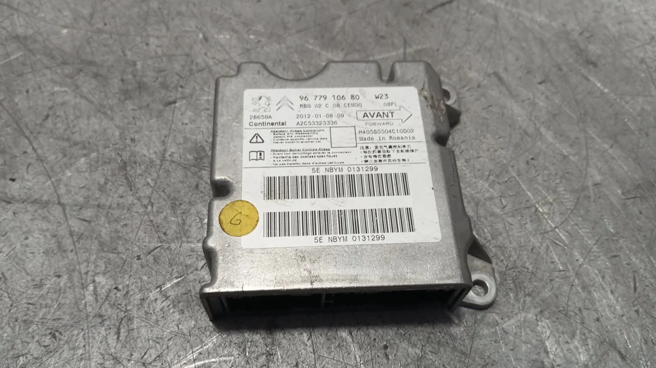 Foto de CENTRALITA AIRBAG PEUGEOT 508 2.0 16V HDi FAP (140 CV / 103 KW) referencia 9677910680