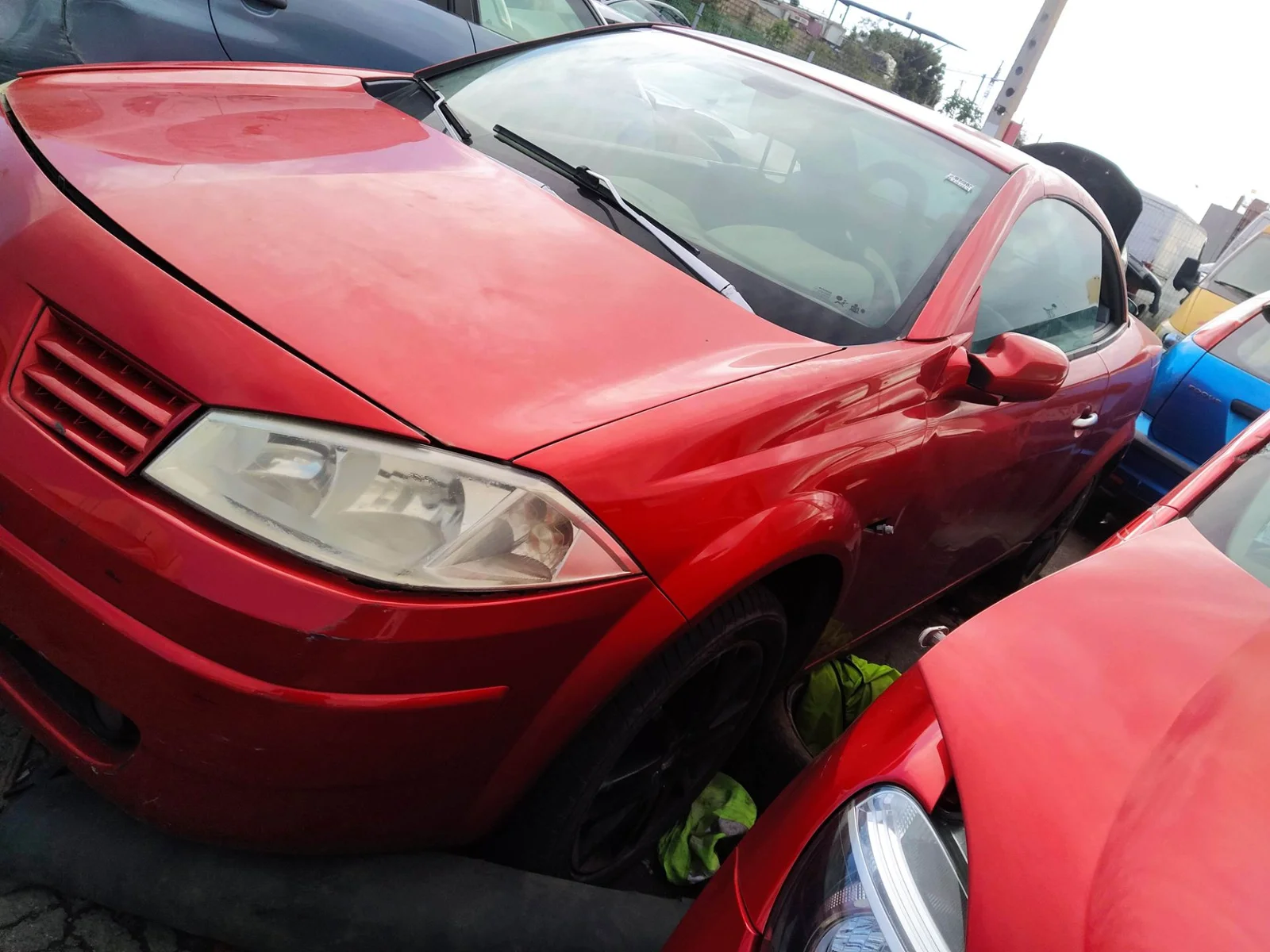 Foto de FARO IZQUIERDO RENAULT MEGANE II COUPE/CABRIO 1.6 16V (113 CV / 83 KW) referencia 260604235R