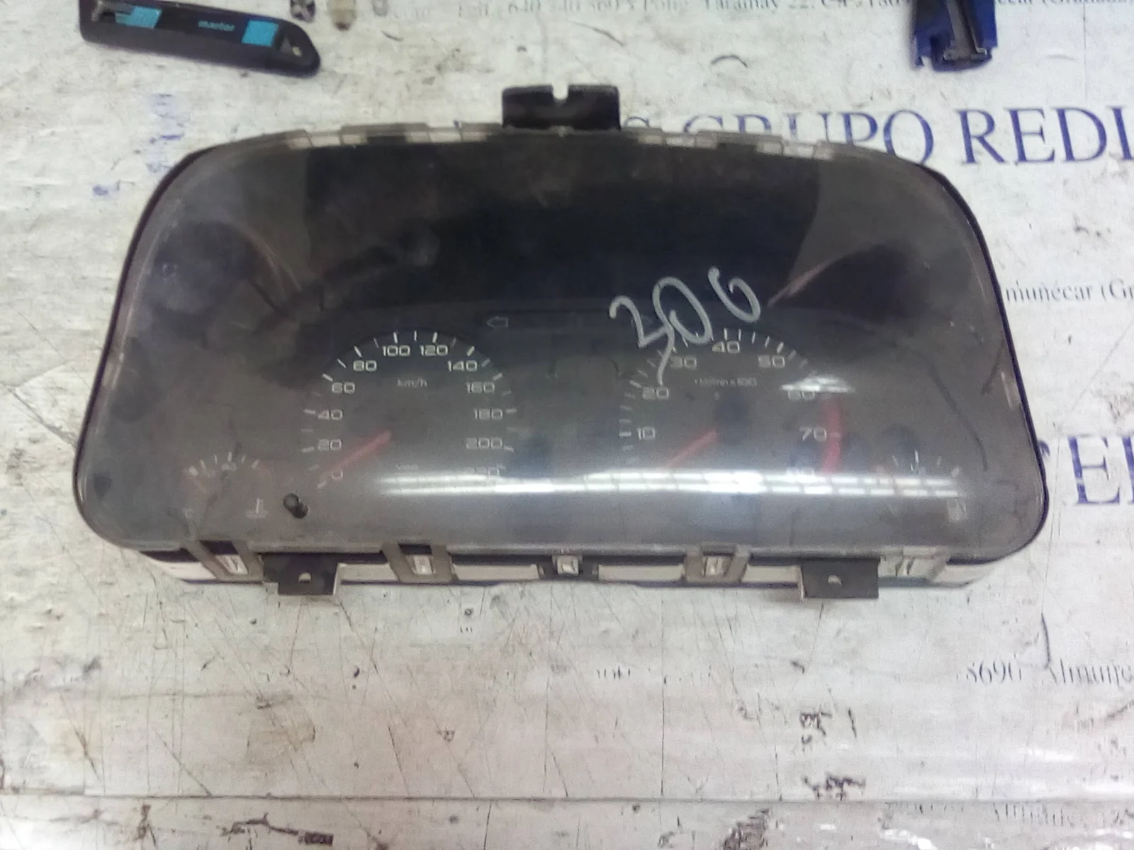 Foto de CUADRO INSTRUMENTOS PEUGEOT 306 3/5 PT. (S1)(01.1993) referencia 6100CT