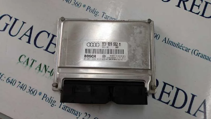 Foto de CENTRALITA MOTOR UCE AUDI A4 CABRIOLET (8H) 2.4 V6 30V CAT (BDV) (170 CV / 125 KW) referencia 0261208038