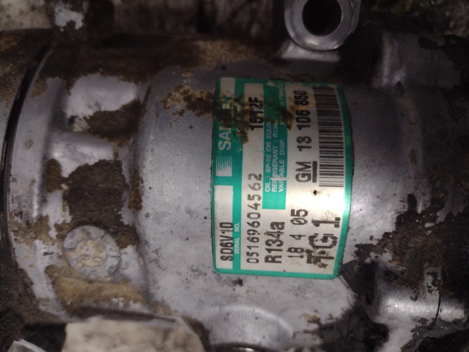Foto de COMPRESOR AIRE ACONDICIONADO OPEL CORSA C referencia 13106850
