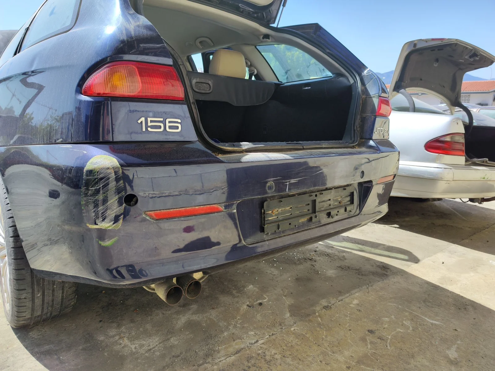 Foto de PARAGOLPES TRASERO ALFA ROMEO 156 SPORTWAGON 2.4 JTD CAT (175 CV / 129 KW) referencia 0071777550