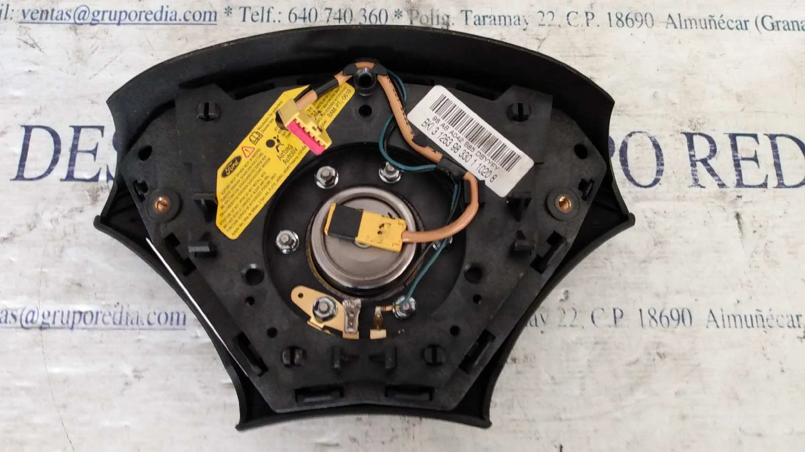 Foto de AIRBAG DELANTERO IZQUIERDO FORD FOCUS BERLINA (CAK) 1.6 16V CAT (101 CV / 74 KW) referencia 96ABAD42B85