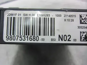 Foto de NO IDENTIFICADO CITROEN C4 CACTUS 1.2 12V VTi (82 CV / 60 KW) referencia 9807531680 foto 3