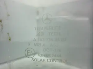 Foto de LUNA CUSTODIA TRASERA DERECHA MERCEDES-BENZ CLASE ML (BM 163) 2.7 CDI 20V CAT (163 CV / 120 KW) referencia A1637350409 foto 3