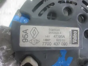 Foto de ALTERNADOR RENAULT CLIO II FASE I (B/CB0) 1.2 (75 CV / 55 KW) referencia 7700437090 foto 6