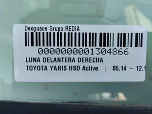 Foto de LUNA DELANTERA DERECHA TOYOTA YARIS (P13) 1.5 16V CAT (Híbrido) (75 CV / 55 KW) foto 3