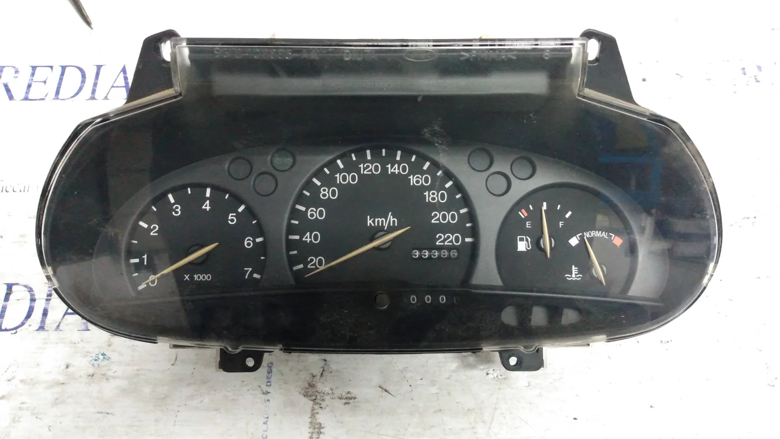 Foto de CUADRO INSTRUMENTOS FORD ESCORT BERL./TURNIER 1.8 Diesel CAT (58 CV / 43 KW) referencia 96FB10838B