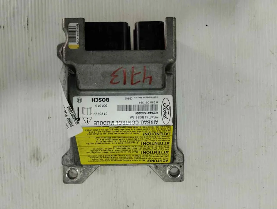 Foto de CENTRALITA AIRBAG FORD FOCUS FAMILIAR (CAK) 1.6 16V CAT (101 CV / 74 KW) referencia 0285001394
