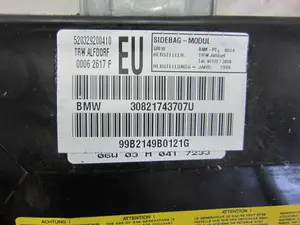 Foto de AIRBAG LATERAL DELANTERO IZQUIERDO BMW SERIE 3 BERLINA (E46) 2.0 16V Diesel CAT (136 CV / 100 KW) referencia 30821743707U foto 3