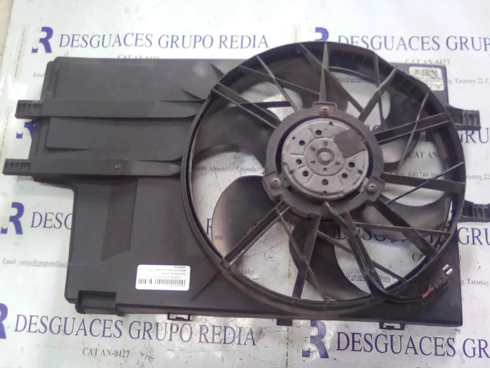 Foto de ELECTROVENTILADOR MERCEDES-BENZ CLASE A (BM 168) referencia 1685000193