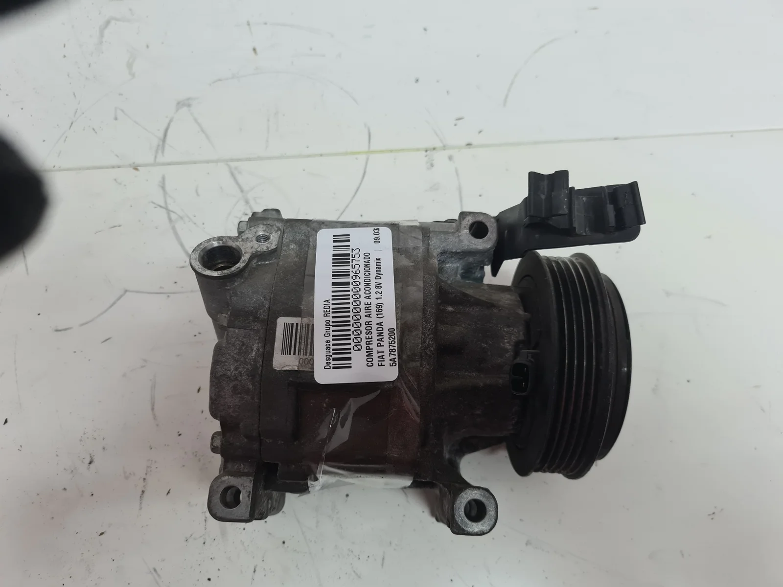 Foto de COMPRESOR AIRE ACONDICIONADO FIAT II PANDA (169) referencia 5A7875200