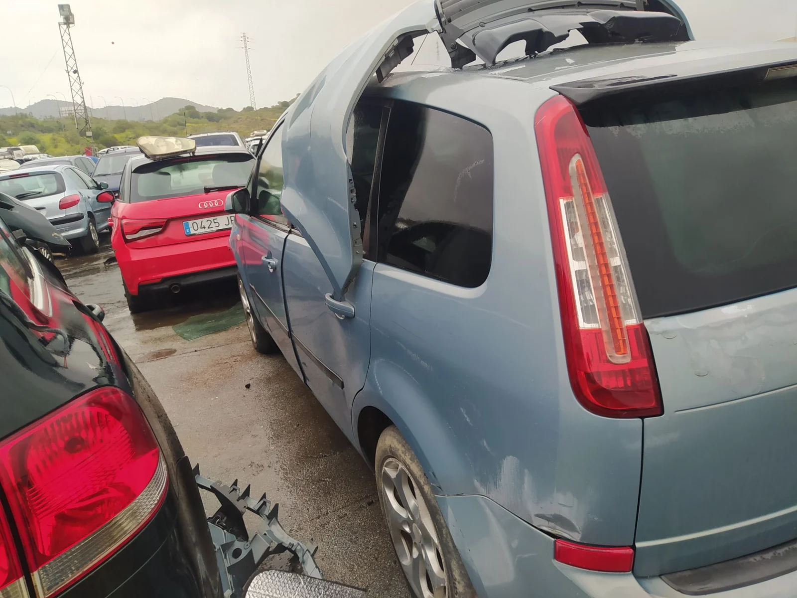 Foto de PUERTA TRASERA IZQUIERDA FORD C-MAX (CB3)(2007) 1.8 TDCi Turbodiesel CAT (116 CV / 85 KW) referencia 1496877