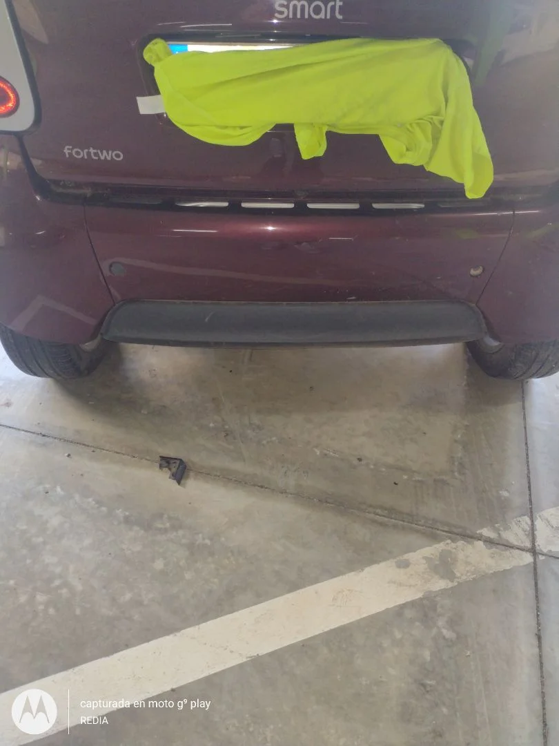 Foto de REFUERZO PARAGOLPES TRASERO SMART FORTWO COUPE 0.7 Turbo CAT (61 CV / 45 KW)